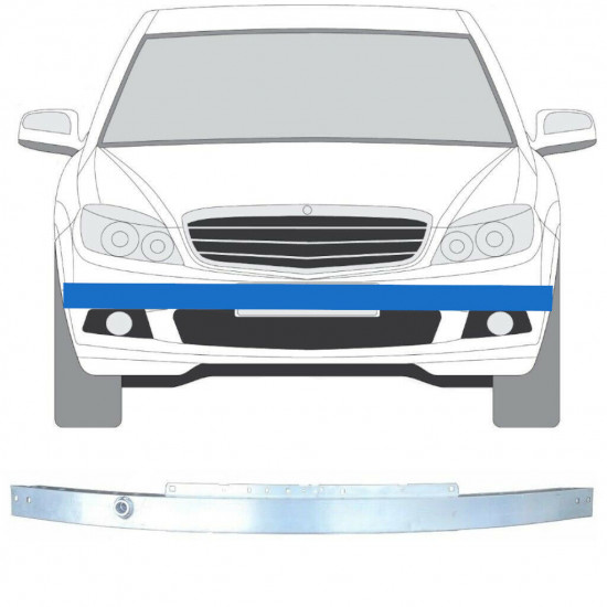 Rinforzo paraurti anteriore per Mercedes C-Class W204 2007-2014 5441