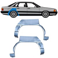 Pannello di riparazione parafango posteriore per Audi 100 C3 1982-1990 / Sinistra+Destra / Set 9993