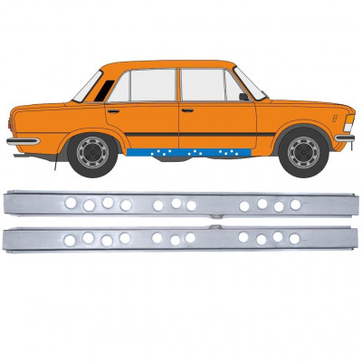 Sottoporta interno per Fiat 125p 1968-1991 / Sinistra+Destra / Set 12545