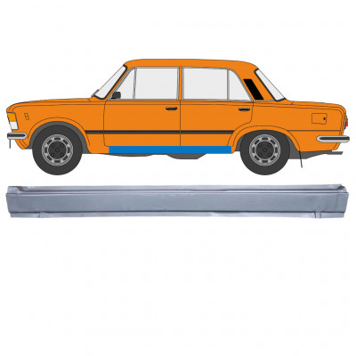 Sottoporta Lamiera Completo per Fiat 125p 1968-1991 / Sinistra 12541