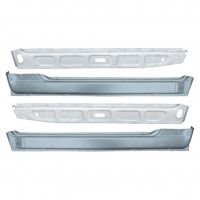 Pannello di riparazione sottoporta interno ed esterno per Fiat 126p 1972-2000 / Set 11718