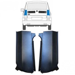 Lamiera di riparazione dell'angolo posteriore per Fiat 126p 1972-2000 / Sinistra+Destra / Set 14961