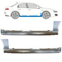 Lamiera di riparazione sottoporta completo e parafango anteriore per Alfa Romeo 159 2005-2012 / Sinistra+Destra / Set 11301