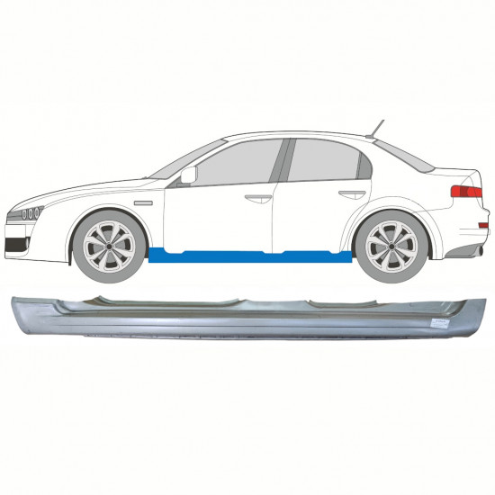Sottoporta Lamiera Completo per Alfa Romeo 159 2005-2012 / Sinistra 8493
