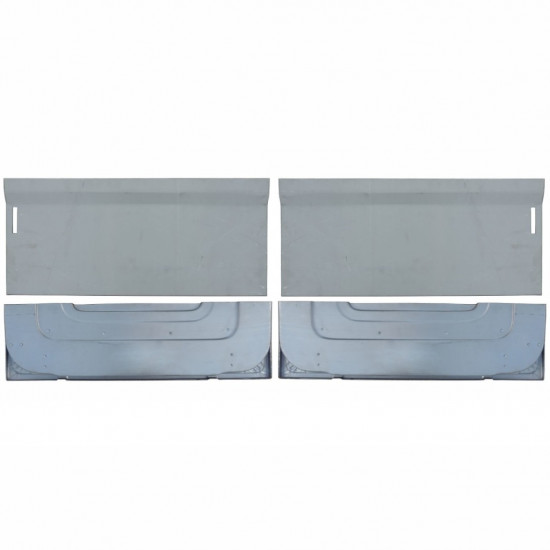 Lamiera di riparazione interno ed esterno porta posteriore per Mercedes T1 207-410 1977-1995 / Sinistra+Destra / Set 9567
