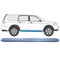 Pannello di riparazione sottoporta lamiera per Mitsubishi Pajero Sport 1996-2008 / Sinistra = Destra (simmetrico) 9066