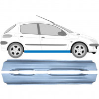 Sottoporta Lamiera Completo per Peugeot 206 206+ 1998-2012 / Sinistra+Destra / Set 9247