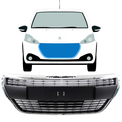 Griglia per Peugeot 208 2015-2019 ALLURE / Set 7507