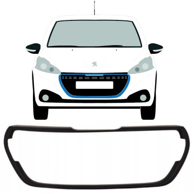 Cadre de calandre per Peugeot 208 2015-2019 16199