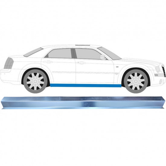 Pannello di riparazione sottoporta lamiera per Chrysler 300C 2004-2011 / Sinistra = Destra (simmetrico) 6265