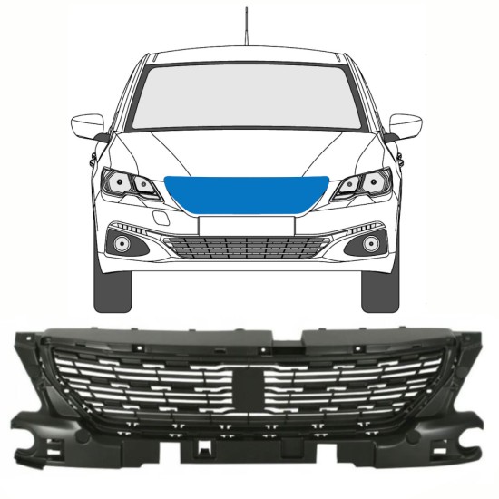 Griglia per Peugeot 301 2017- 16251
