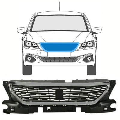 Griglia per Peugeot 301 2017- / Set 8499