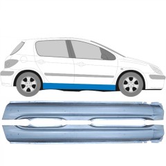 Sottoporta Lamiera Completo per Peugeot 307 2001-2008 / Sinistra+Destra / Set 9246