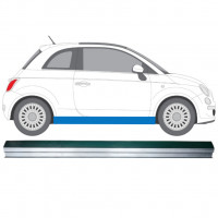 Pannello di riparazione sottoporta inferiore per Fiat 500 2007-2018 / Sinistra = Destra (simmetrico) 12946