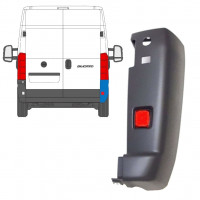Angolo paraurti con catarifrangente per Peugeot Boxer 2006-2018 / Destra / Set 14034