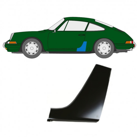 Pannello di riparazione parafango posteriore per Porsche 911 1964-1974 / Sinistra 12713