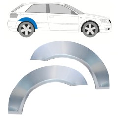 Pannello di riparazione parafango posteriore per Audi A3 8P 2003-2012 / Sinistra+Destra / Set 16321