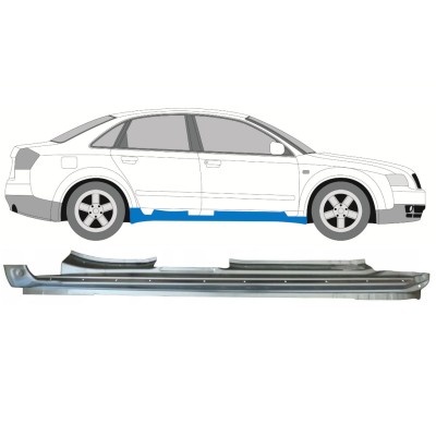Sottoporta Lamiera Completo per Audi A4 B6 2000-2004 / Destra 15157