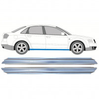 Pannello di riparazione sottoporta lamiera per Audi A4 B6 2000-2004 / Sinistra = Destra (simmetrico) / Set 9759