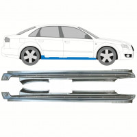 Sottoporta Lamiera Completo per Audi A4 B7 2004-2007 / Sinistra+Destra / Set 10336