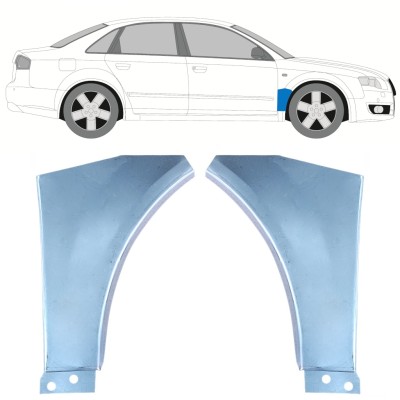 Pannello di riparazione parafango anteriore per Audi A4 B7 2004-2007 / Sinistra+Destra / Set 15171
