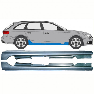 Sottoporta Lamiera Completo per Audi A4 B8 2007-2016 / Sinistra+Destra / Set 10587