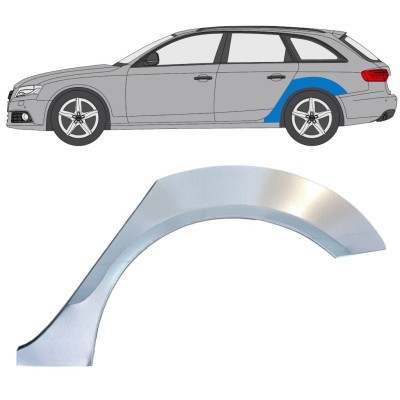 Pannello di riparazione parafango posteriore per Audi A4 B8 2007-2016 / Sinistra 16323