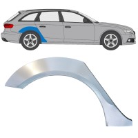 Pannello di riparazione parafango posteriore per Audi A4 B8 2007-2016 / Destra 16322