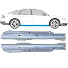 Sottoporta Lamiera Completo per Audi A6 C5 1997-2004 / Sinistra+Destra / Set 9119