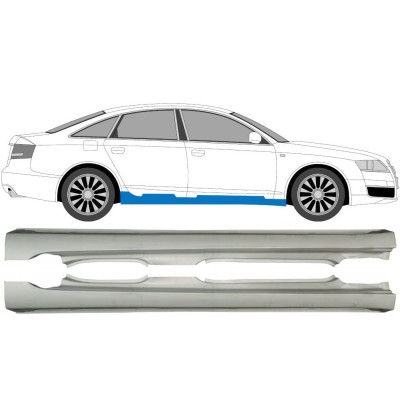 Sottoporta Lamiera Completo per Audi A6 C6 2004-2010 / Sinistra+Destra / Set 15035