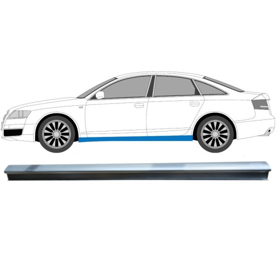 Pannello di riparazione sottoporta lamiera per Audi A6 C6 2004-2010 / Sinistra 14984