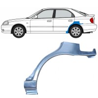 Pannello di riparazione parafango posteriore per Hyundai Accent 2000-2006 / Sinistra 7594