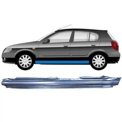 Sottoporta Lamiera Completo per Nissan Almera N16 1999-2007 / Sinistra 6836