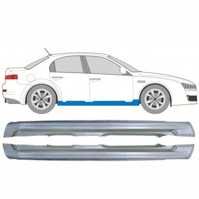 Sottoporta Lamiera Completo per Alfa Romeo 159 2005-2012 / Sinistra+Destra / Set 10299