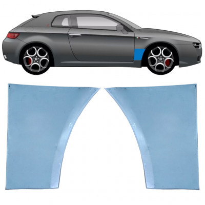 Pannello di riparazione parafango anteriore per Alfa Romeo Brera 2005-2010 / Sinistra+Destra / Set 11399