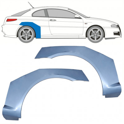 Pannello di riparazione parafango posteriore per Alfa Romeo GT 2003-2010 / Set 10359