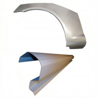 Pannello di riparazione sottoporta e parafango posteriore per Alfa Romeo GT 2003-2010 / Destra / Set 8701
