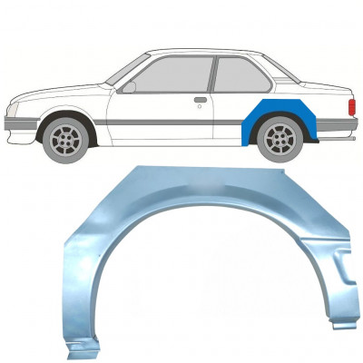 Pannello di riparazione parafango posteriore per Opel Ascona C 1981-1998 / Sinistra 7290