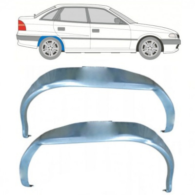 Pannello di riparazione arco ruota posteriore interno per Opel Astra F 1991-2002 / Sinistra+Destra / Set 10532