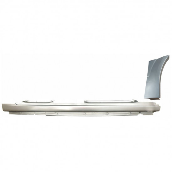 Lamiera di riparazione sottoporta completo e parafango anteriore per Opel Astra H 2003-2014 / Destra / Set 11161