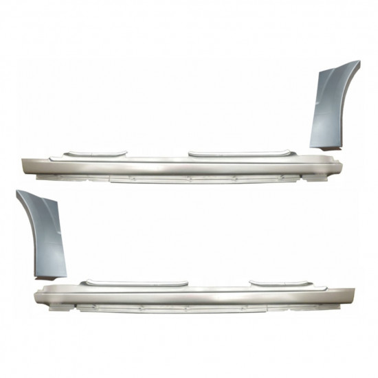 Lamiera di riparazione sottoporta completo e parafango anteriore per Opel Astra H 2003-2014 / Set 11163