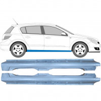 Sottoporta Lamiera Completo per Opel Astra H 2003-2014 / Sinistra+Destra / Set 9289