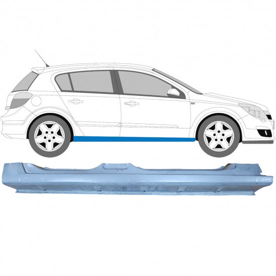 Sottoporta Lamiera Completo per Opel Astra H 2003-2014 / Destra 6872