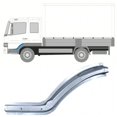 Pannello di riparazione sottoporta lamiera per Mercedes Atego 1998-2013 / Sinistra 11827