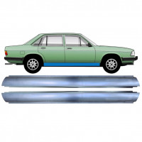 Pannello di riparazione sottoporta lamiera per Audi 100 C2 1976-1982 / Sinistra+Destra / Set 11734