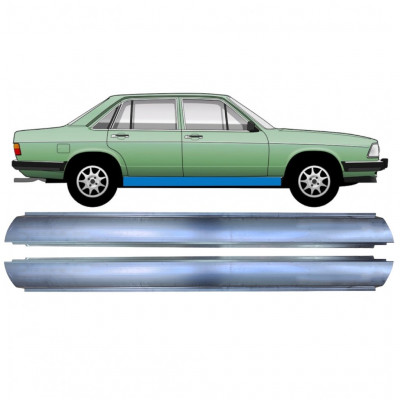 Pannello di riparazione sottoporta lamiera per Audi 100 C2 1976-1982 / Sinistra+Destra / Set 11734