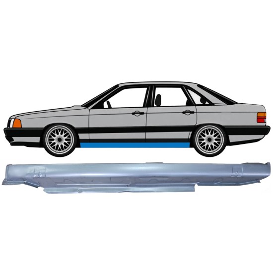 Sottoporta Lamiera Completo per Audi 100 C3 1982-1990 / Sinistra 6420