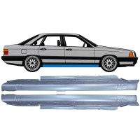 Sottoporta Lamiera Completo per Audi 100 C3 1982-1990 / Sinistra+Destra / Set 6418