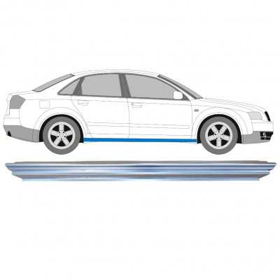 Pannello di riparazione sottoporta lamiera per Audi A4 B6 2000-2004 / Sinistra = Destra (simmetrico) 8645