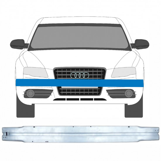 Rinforzo paraurti anteriore per Audi A5 S5 B8 2007-2016 5511